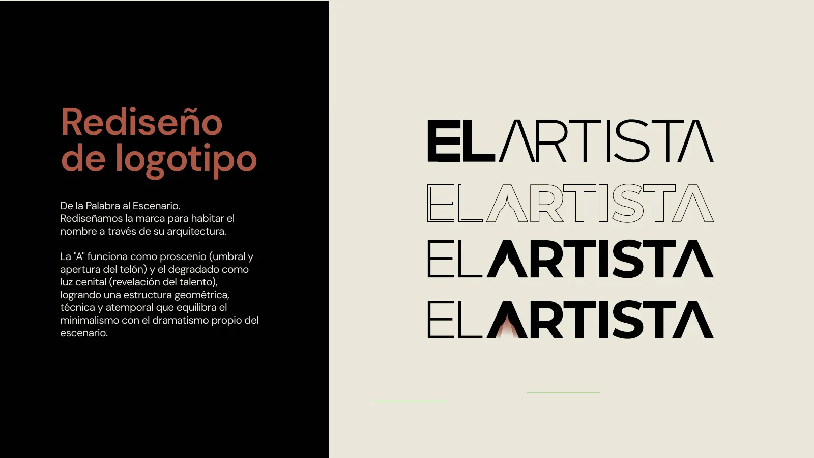 El Artista · Logotipo